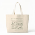 Booktrovert Editable Colour Book Lover Tote Bag