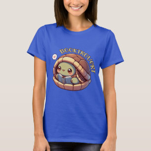 Booktrovert Introvert Book Lover Turtle T-Shirt
