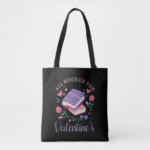 Bookworm - All Booked For Valentine's II Tote Bag