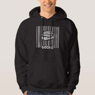 Bookworm Avid Reader Stack Of Books Reading 1 Hoodie