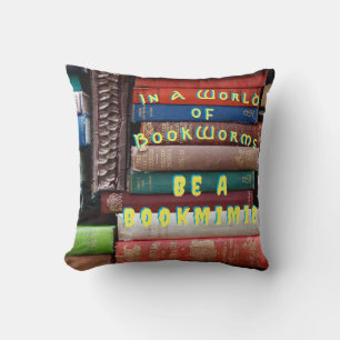 Bookworm Bookmimic Cushion