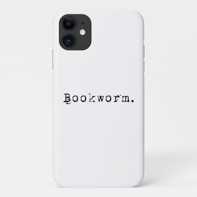 Bookworm Case-Mate iPhone Case (Back)
