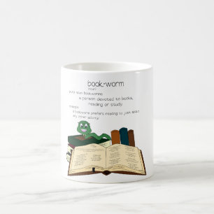 Bookworm Coffee Mug