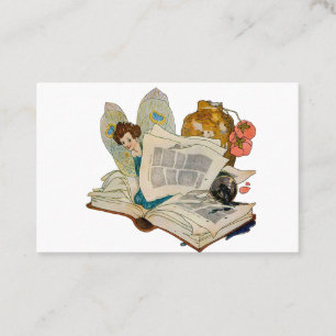 Bookworm Fairy  Business Card