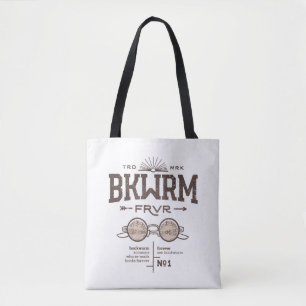 Bookworm Forever BKWRM FRVR Tote Bag