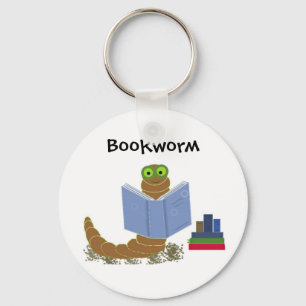 Bookworm Key Ring