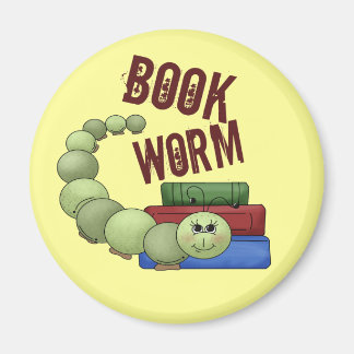 Bookworm Magnet
