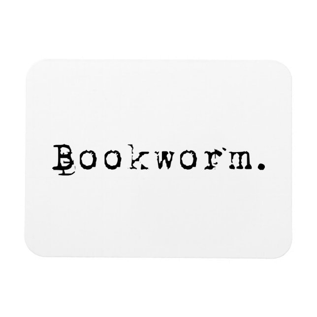 Bookworm Magnet (Horizontal)