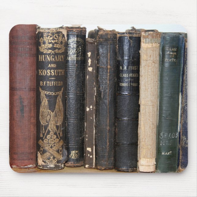 Bookworm Mouse Mat (Front)