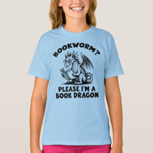 BookWorm Please I'm a Book Dragon T-Shirt