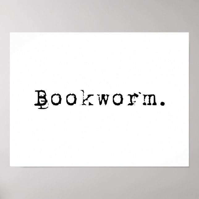 Bookworm Poster (Front)