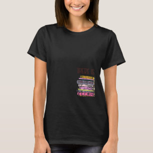 Bookworm There Is No Such Thing As Too Many Books  T-Shirt
