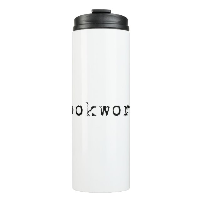 BOOKWORM THERMAL TUMBLER (Front)