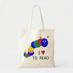 Bookworm Tote Bag
