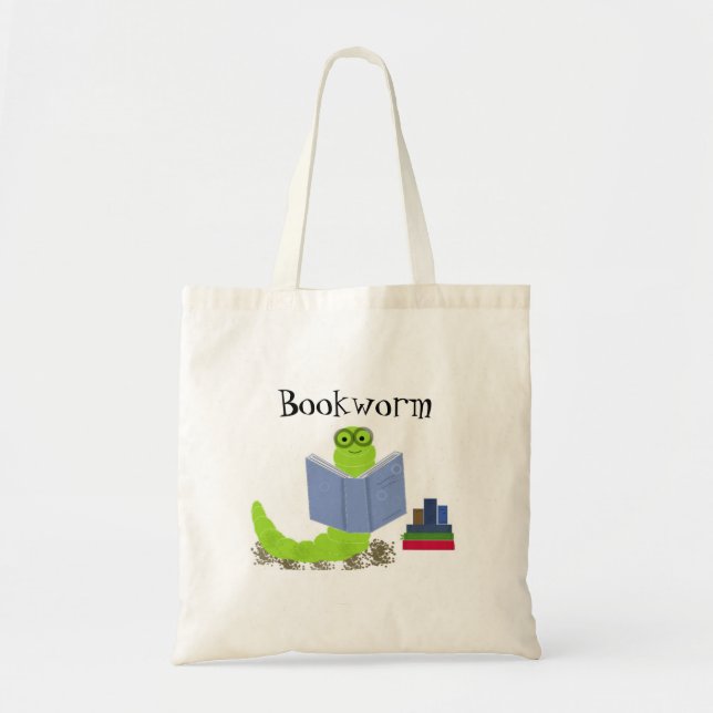 Bookworm Tote Bag (Front)