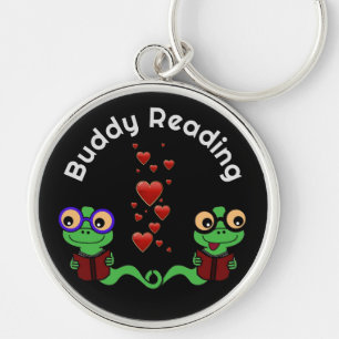 Bookworms Buddy Reading Key Ring