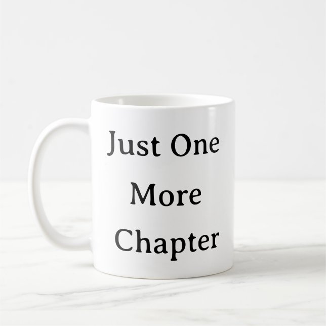 Bookworms Mug  Just One More Chapter Reading Lover (Left)