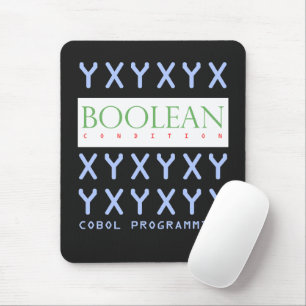 Boolean Condition in Cobol Programming Mouse Mat