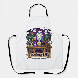 Boology Lab Spooky Science Ghost Scientist Potions Apron