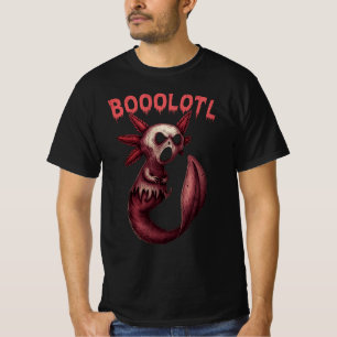 Boolotl Axolotl Halloween Funny Spooky Axolotl T-Shirt
