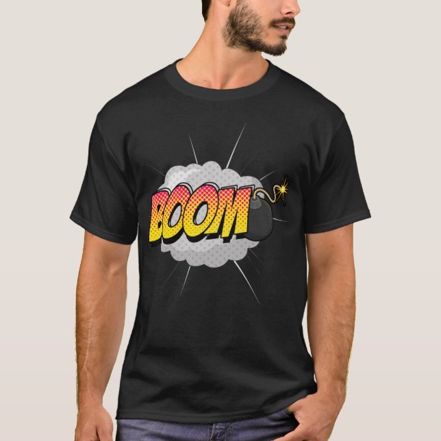 boom big red thinking  T-Shirt (Front)