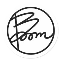 Boom Book Cover Stickers
