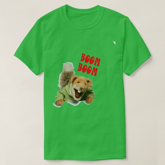 boom boom basil brush T-Shirt (Design Front)