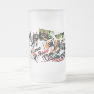 Boom Boom Cash Beer Glass Frosted Glass Beer Mug