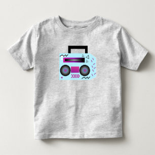 Boom Box 90s 80s Music Hip Hop Toddler Bodysuit