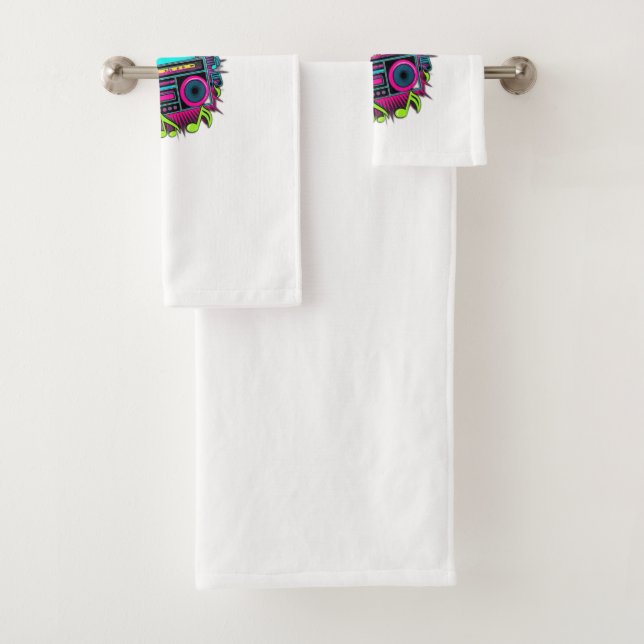  boom box bath towel set (Insitu)