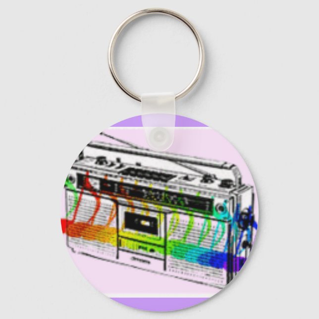 Boom BOX Key Ring (Front)