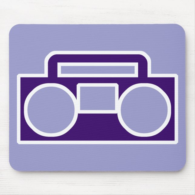 Boom Box Mouse Mat (Front)