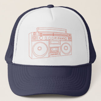 Boom Box Trucker Hat