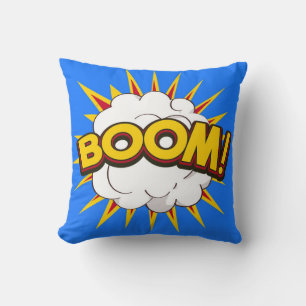 Boom! Cartoon Explosion Cushion