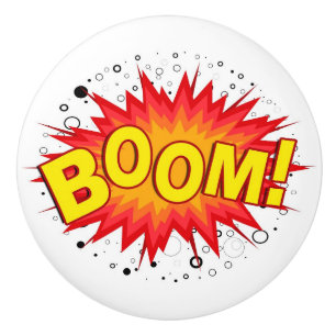 Boom! Ceramic Knob