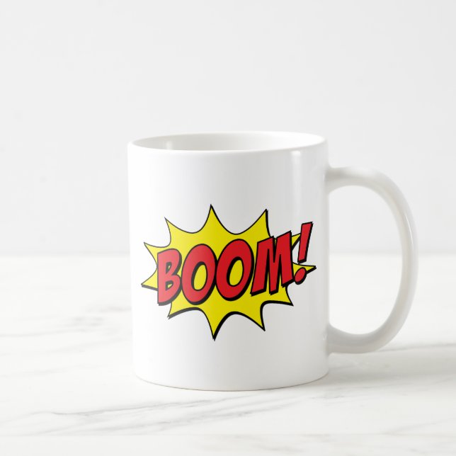 Boom Comic Coffee Mug (Right)