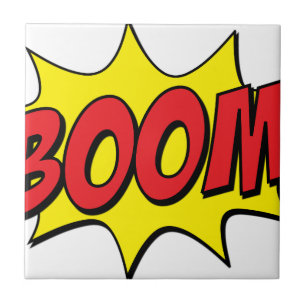 Boom Comic Tile
