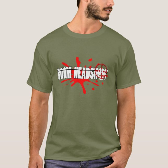 Boom   Headshot T-Shirt (Front)
