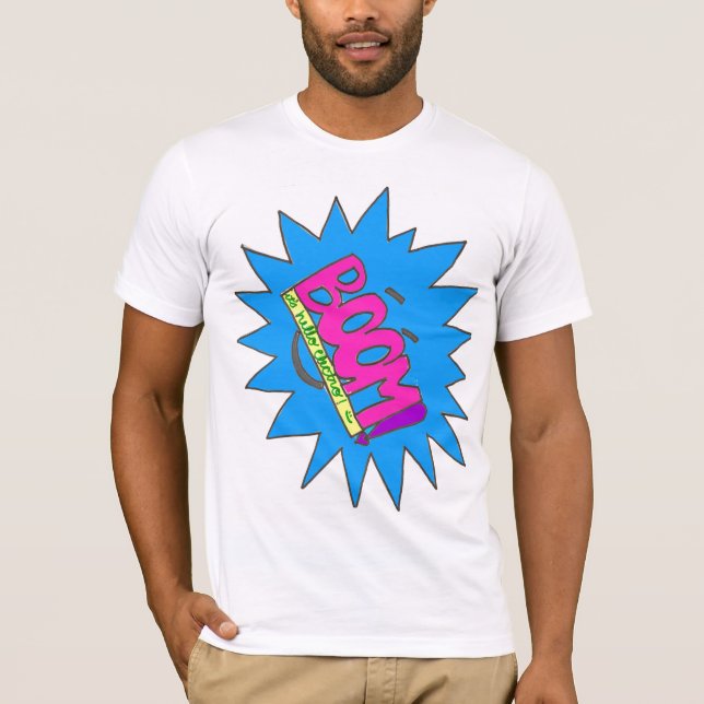 BOOM!helloelectro T-Shirt (Front)