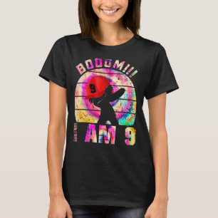 Boom I Am 9 Boy 9 Years Being Awesome 9th Birthd T-Shirt