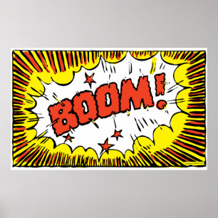 BOOM! II (larger sizes) Poster
