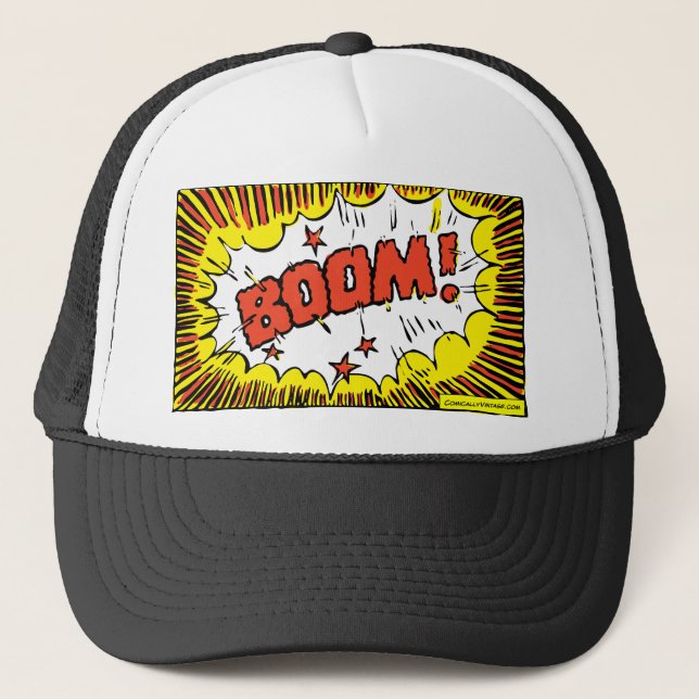 BOOM! II TRUCKER HAT (Front)