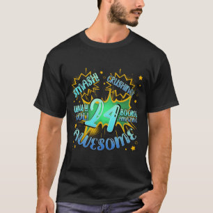 Boom I'M 24 Awesome Squad Comics T-Shirt