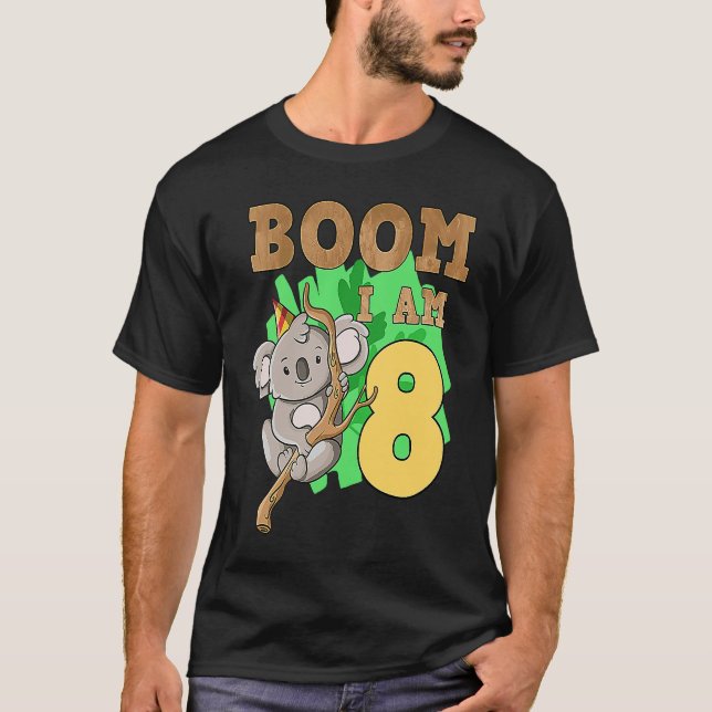 Boom Im 8 Koala T-Shirt (Front)