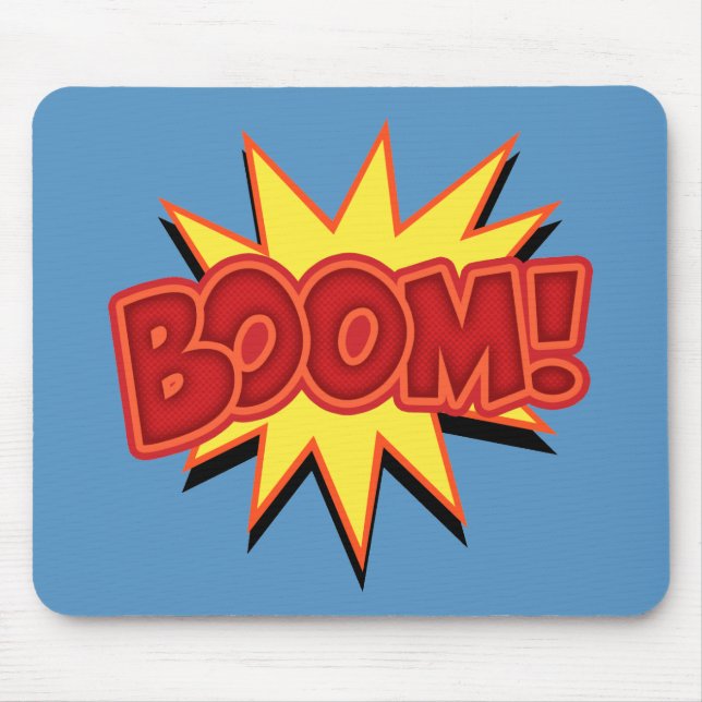 Boom! Mouse Mat (Front)