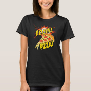 Boom Pizza Vintage  Boom Pizza T-Shirt
