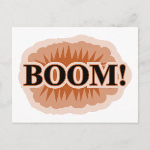 Boom Postcard