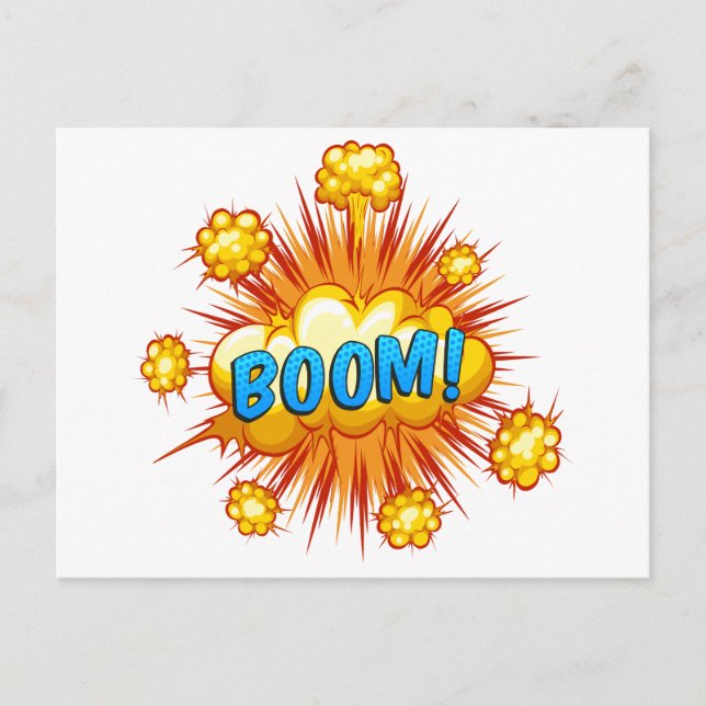 Boom Postcard (Front)