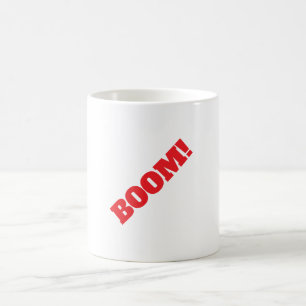 BOOM Professional elegant modern minimalist plain Coffee Mug