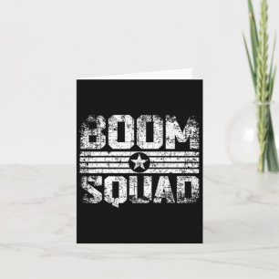 Boom Squad 4th Of July And New Year's Eve Firework Card